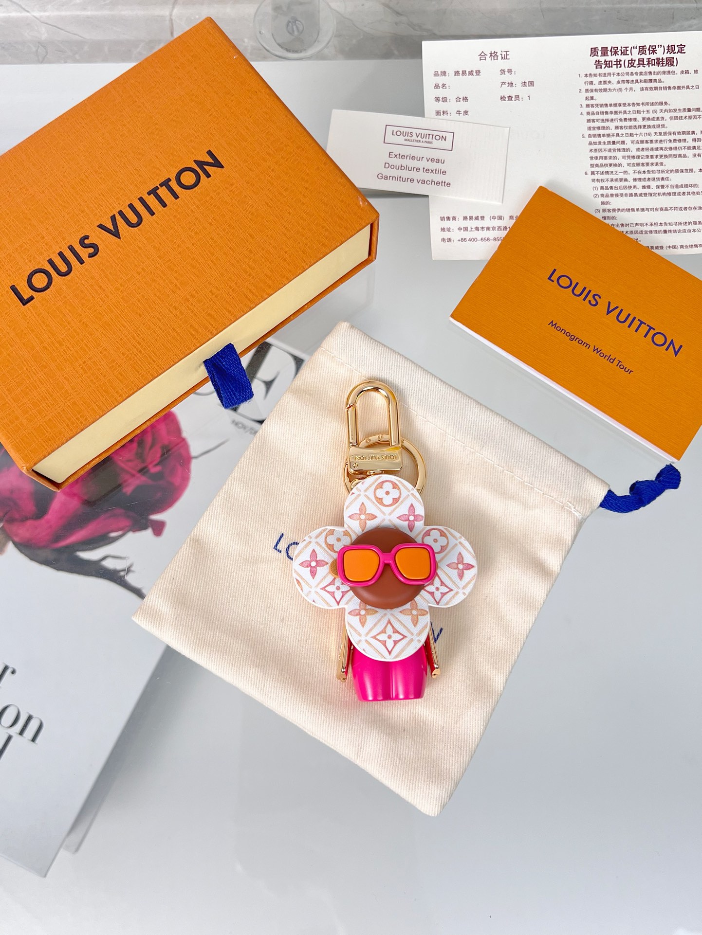 LV Vivienne Bag Charm M01958